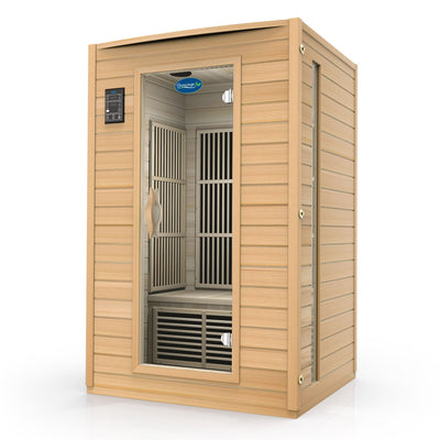 Durasage 2-Person Carbon Infrared Sauna – Canadian Hemlock
