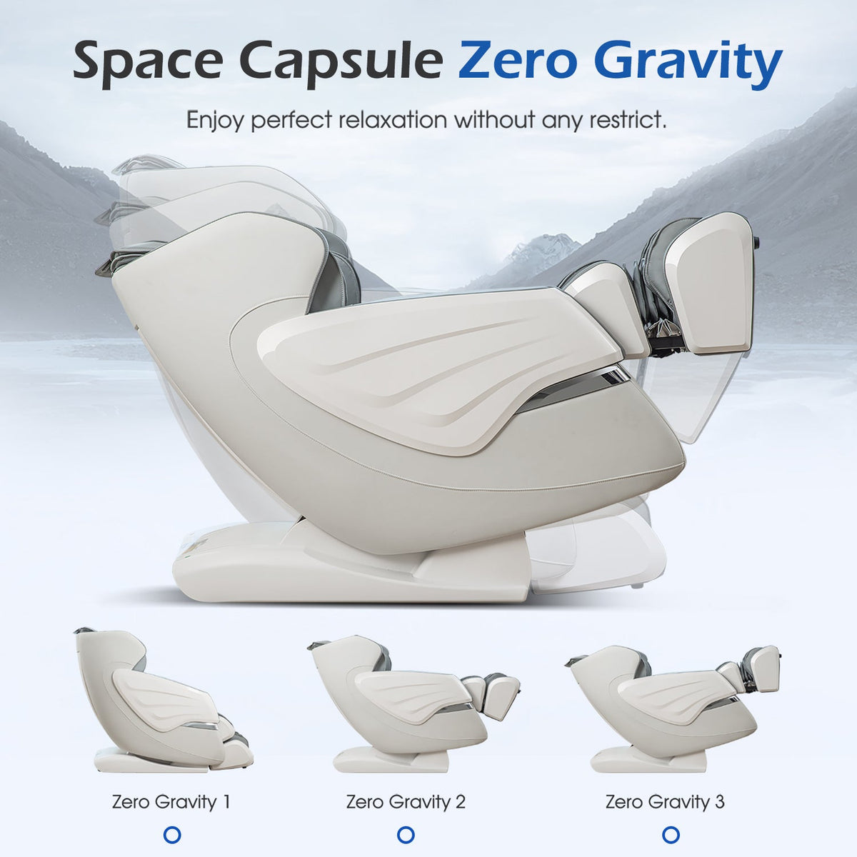 BOSSCARE GR8686 Massage Chair with AI Voice Control