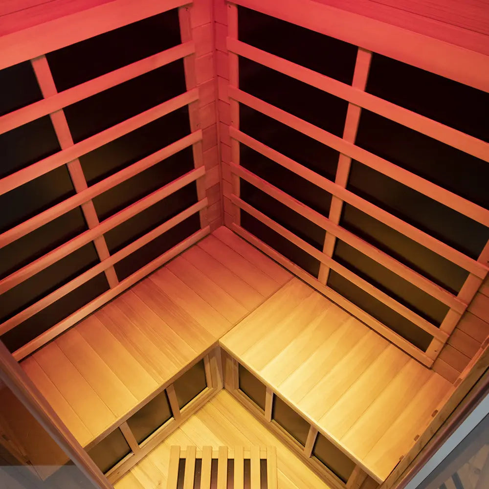 Wizzisauna SR07 2–3 Person Red Cedar Far Infrared Sauna