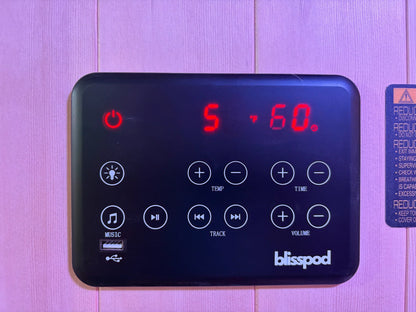 Blisspod Milano 2-Person Full-Spectrum Infrared Sauna