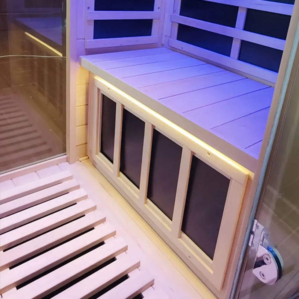 Wizzisauna 909MX Mini 1-Person Infrared Sauna