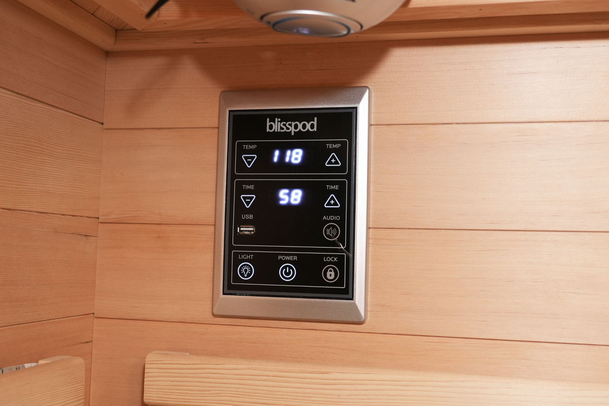 Blisspod Vienna RED 4–5 Person Full-Spectrum Infrared Sauna