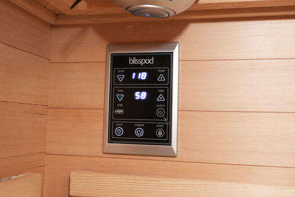 Blisspod Vienna RED 4–5 Person Full-Spectrum Infrared Sauna