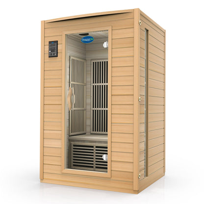 Durasage 2-Person Carbon Infrared Sauna – Canadian Hemlock