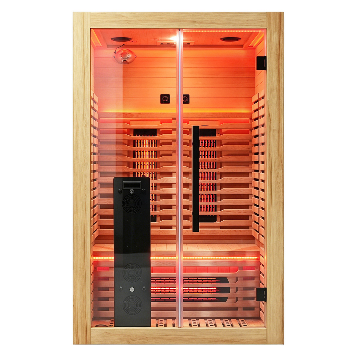 Blisspod Venetian RED 2-Person Full-Spectrum Infrared Sauna
