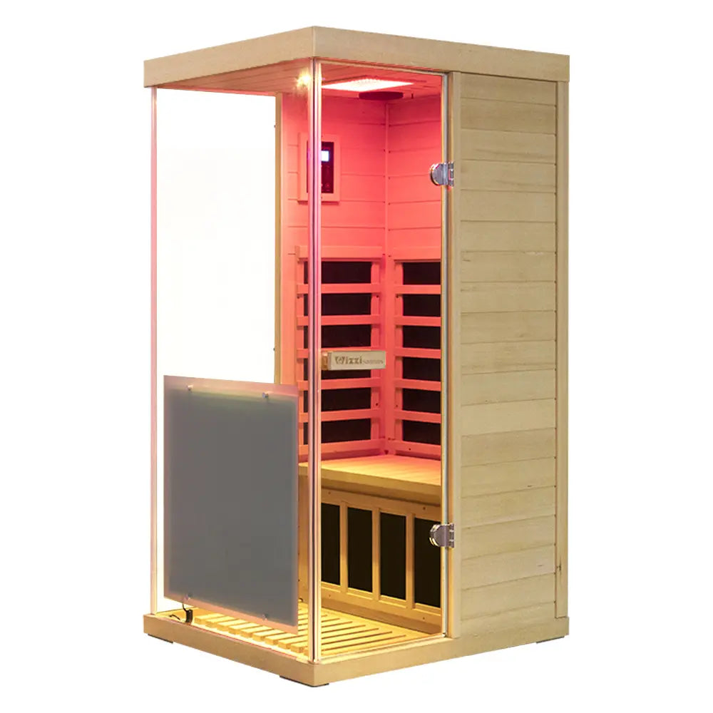 Wizzisauna 909MX Mini 1-Person Infrared Sauna