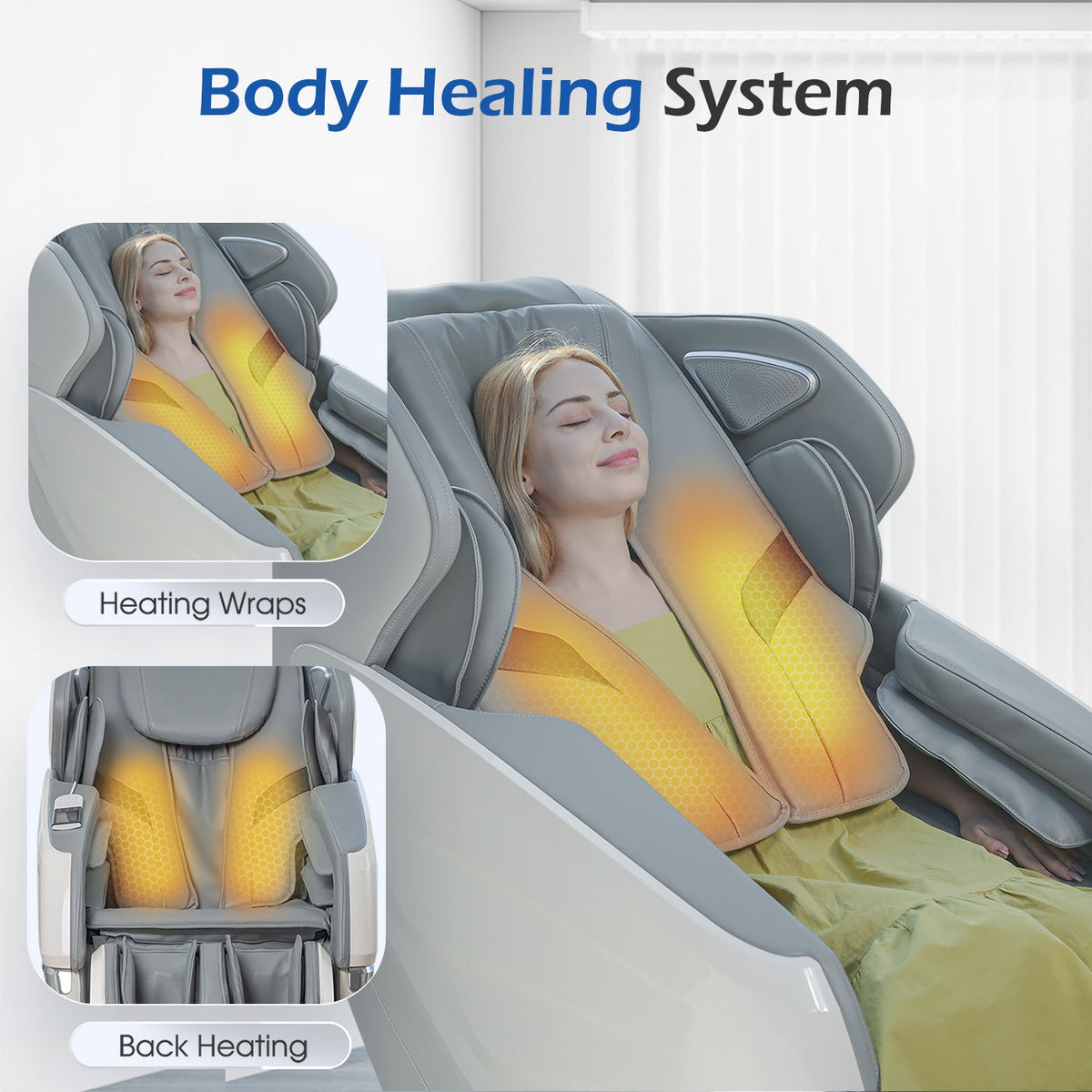 BOSSCARE GR8686 Massage Chair with AI Voice Control