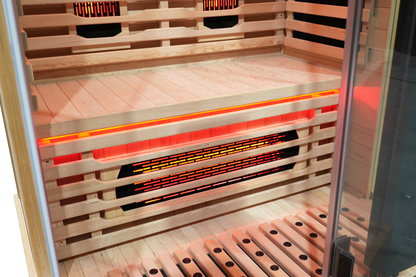 Blisspod Vantaa RED 2-Person Full-Spectrum Infrared Sauna