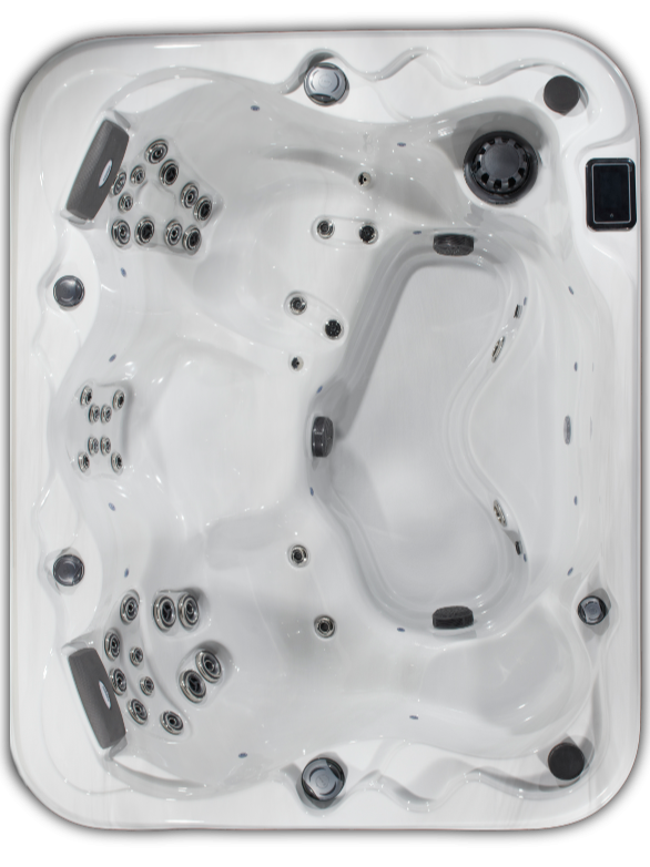 Colorado 4-Person Outdoor Hot Tub Spa – 5' × 7'