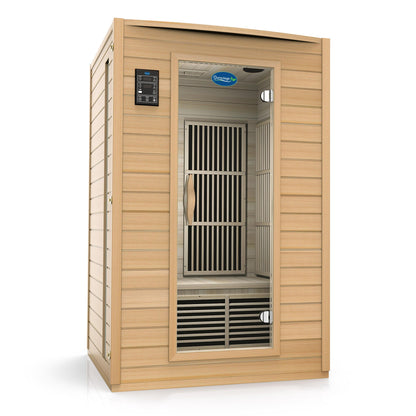 Durasage 2-Person Carbon Infrared Sauna – Canadian Hemlock