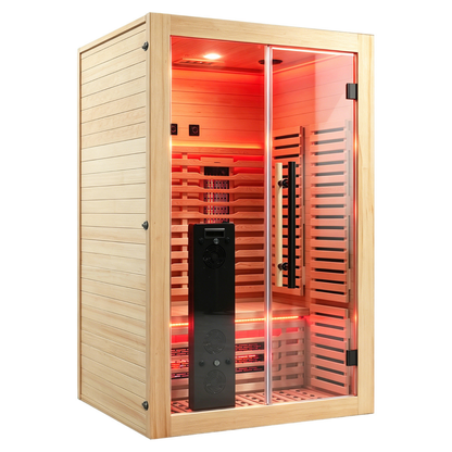Blisspod Venetian RED 2-Person Full-Spectrum Infrared Sauna