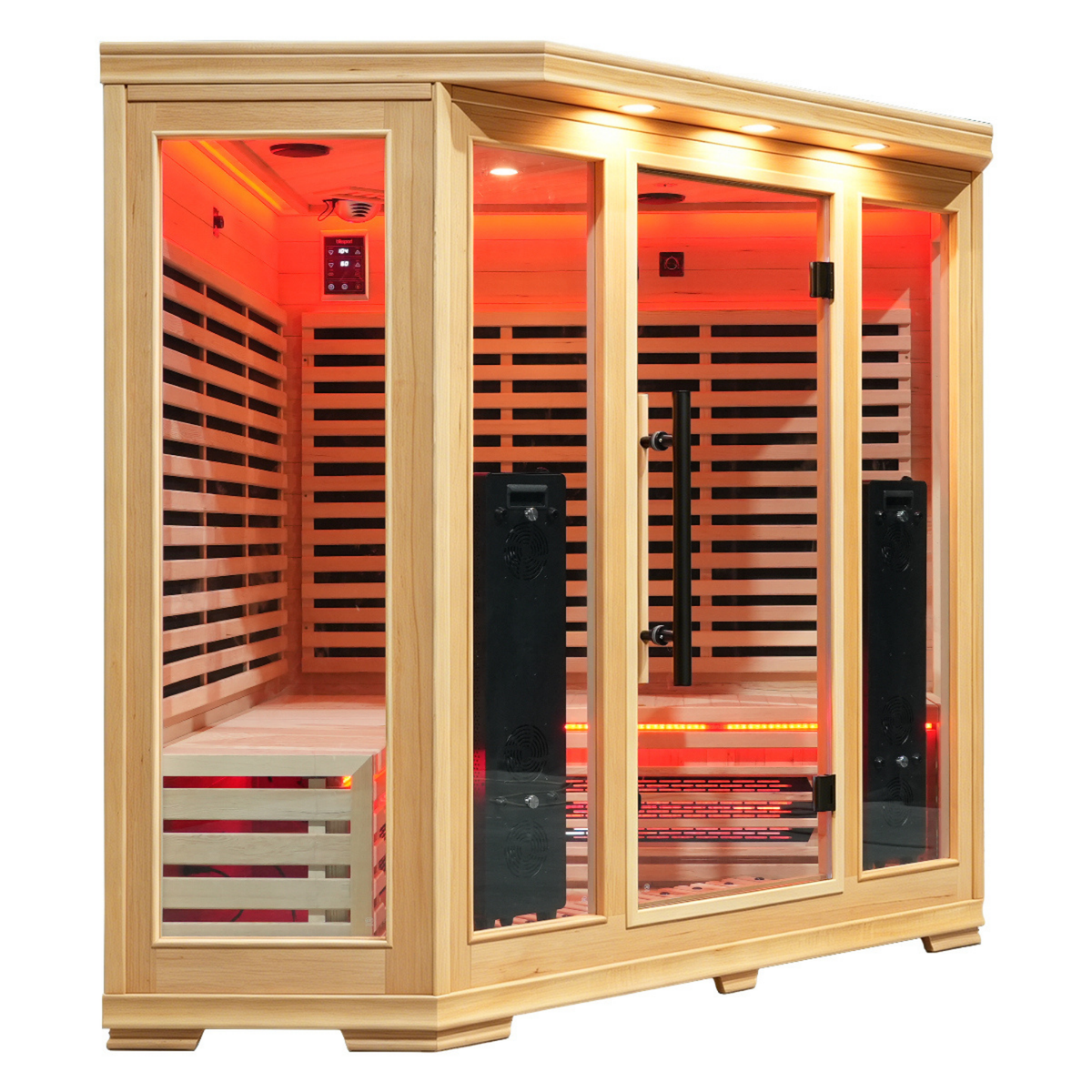Blisspod Vienna RED 4–5 Person Full-Spectrum Infrared Sauna