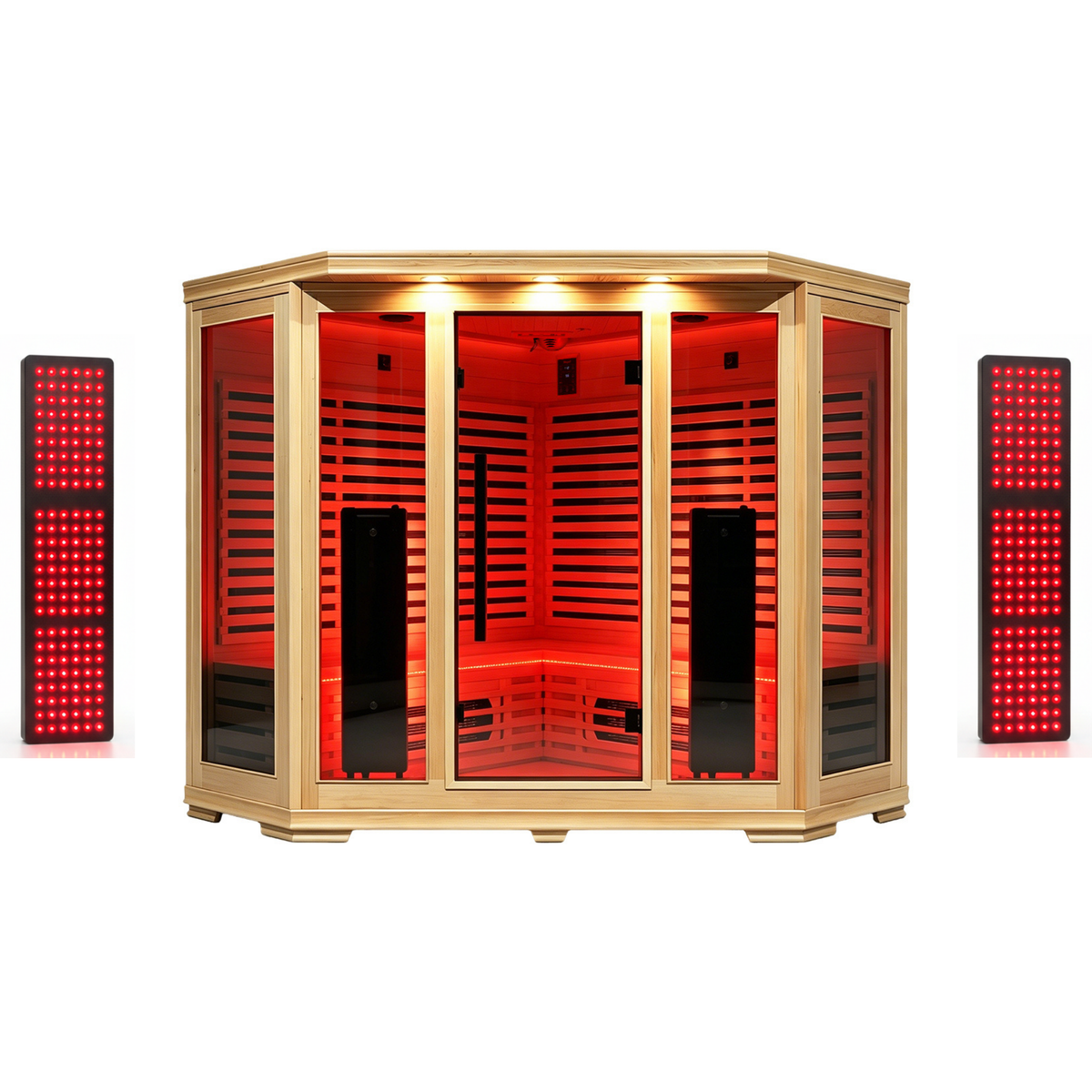 Blisspod Vienna RED 4–5 Person Full-Spectrum Infrared Sauna