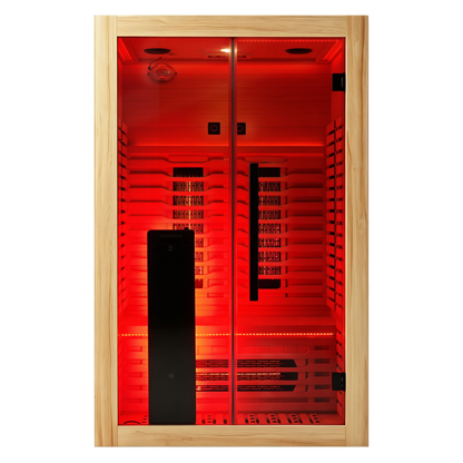 Blisspod Venetian RED 2-Person Full-Spectrum Infrared Sauna
