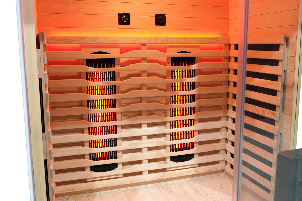 Blisspod Vantaa RED 2-Person Full-Spectrum Infrared Sauna