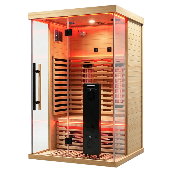 Blisspod Vantaa RED 2-Person Full-Spectrum Infrared Sauna