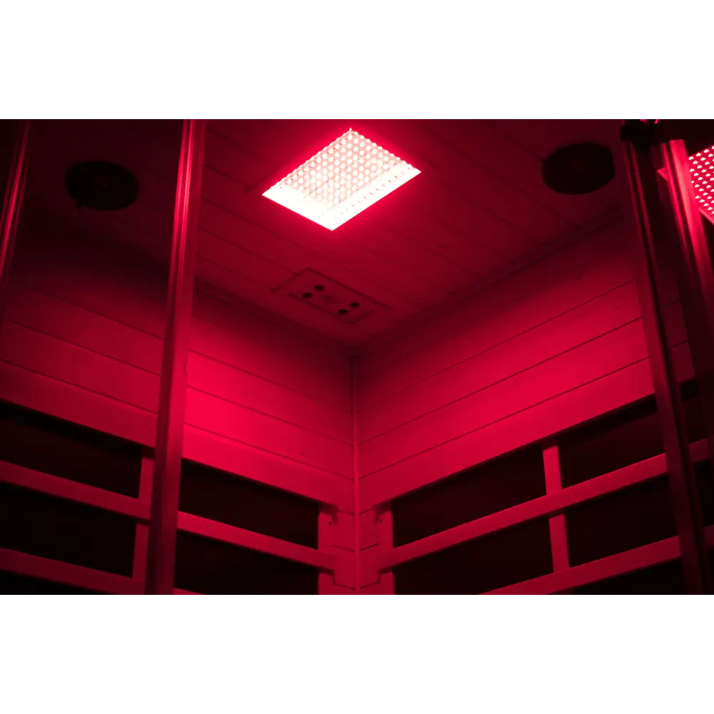Wizzisauna SR07 2–3 Person Red Cedar Far Infrared Sauna