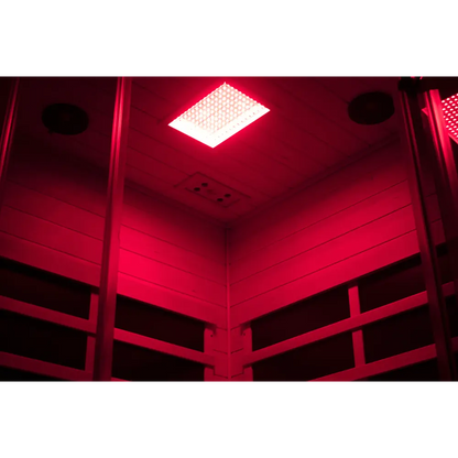 Wizzisauna SR07 2–3 Person Red Cedar Far Infrared Sauna