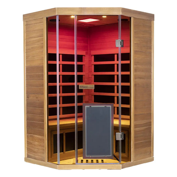 Wizzisauna SR07 2–3 Person Red Cedar Far Infrared Sauna
