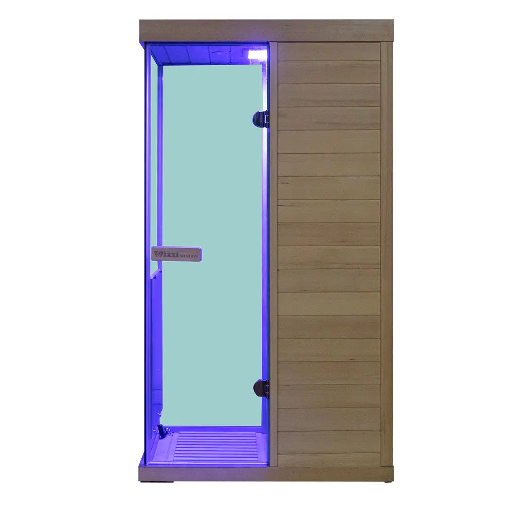 Wizzisauna 909MX Mini 1-Person Infrared Sauna