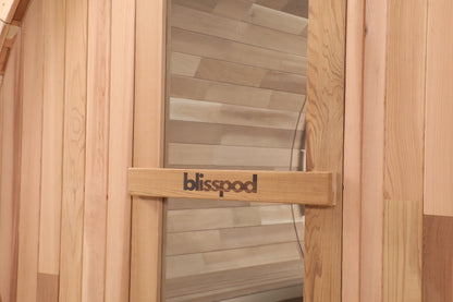 Blisspod Prague Outdoor Cedar Barrel Steam Sauna – 2–4 or 4–6 People