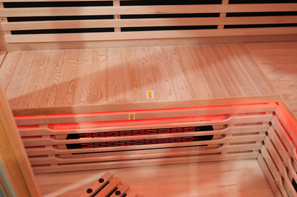 Blisspod Vienna RED 4–5 Person Full-Spectrum Infrared Sauna
