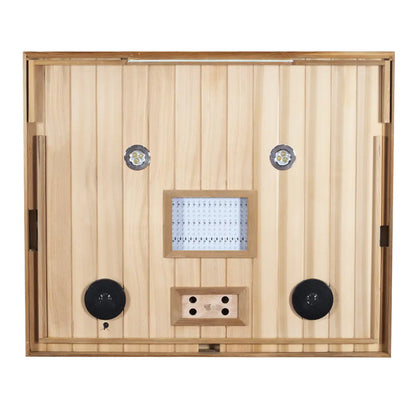 Wizzisauna SR02 2-Person Red Cedar Far Infrared Sauna
