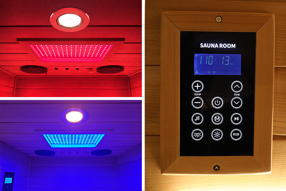 Wizzisauna 909MX Mini 1-Person Infrared Sauna