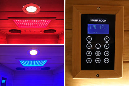 Wizzisauna 909MX Mini 1-Person Infrared Sauna
