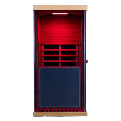 Wizzisauna 909MX Mini 1-Person Infrared Sauna