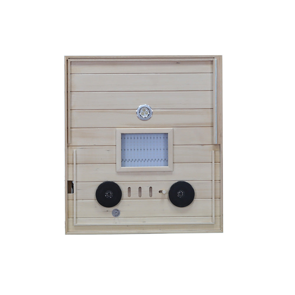Wizzisauna 909MX Mini 1-Person Infrared Sauna