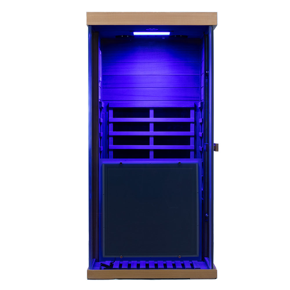 Wizzisauna 909MX Mini 1-Person Infrared Sauna