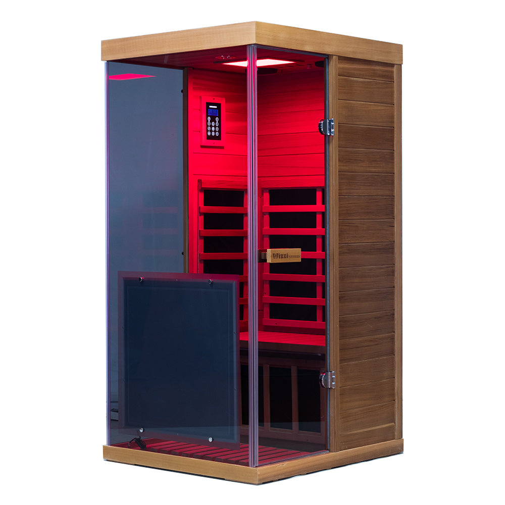 Wizzisauna 909MX Mini 1-Person Infrared Sauna