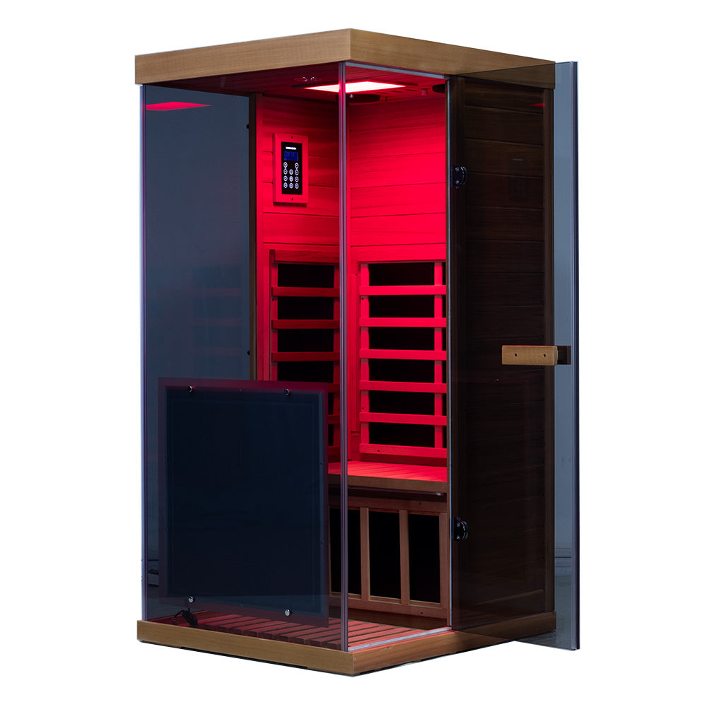 Wizzisauna 909MX Mini 1-Person Infrared Sauna