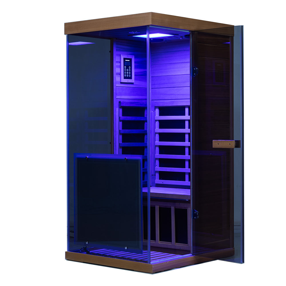 Wizzisauna 909MX Mini 1-Person Infrared Sauna