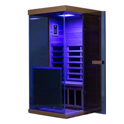 Wizzisauna 909MX Mini 1-Person Infrared Sauna
