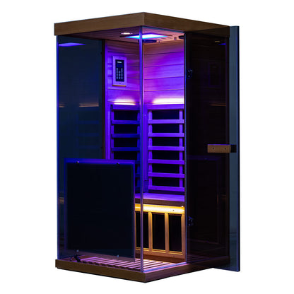 Wizzisauna 909MX Mini 1-Person Infrared Sauna