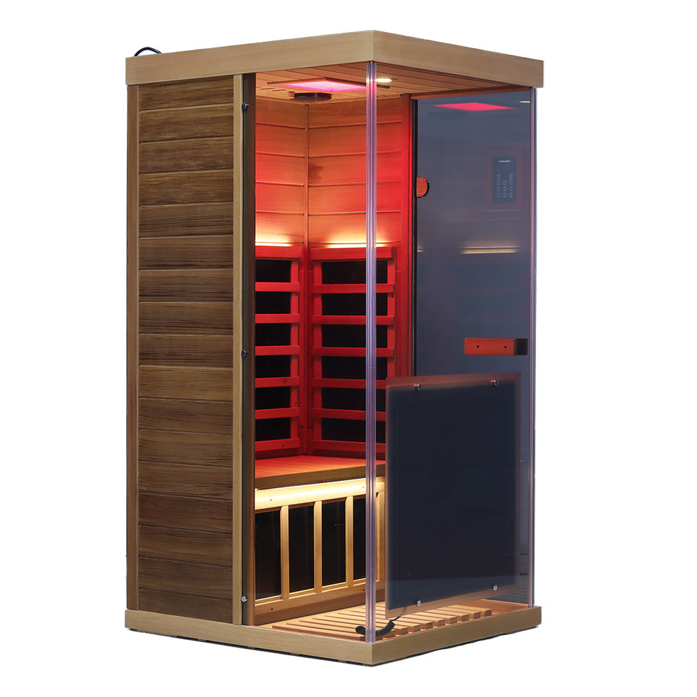 Wizzisauna 909MX Mini 1-Person Infrared Sauna