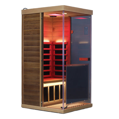 Wizzisauna 909MX Mini 1-Person Infrared Sauna
