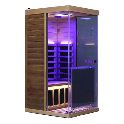Wizzisauna 909MX Mini 1-Person Infrared Sauna