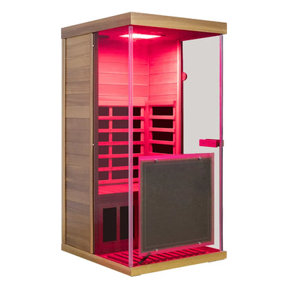 Wizzisauna 909MX Mini 1-Person Infrared Sauna