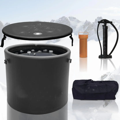 Pro Elite 90cm Ice Bath Pod — Inflatable Cold Plunge Tub for Athletes