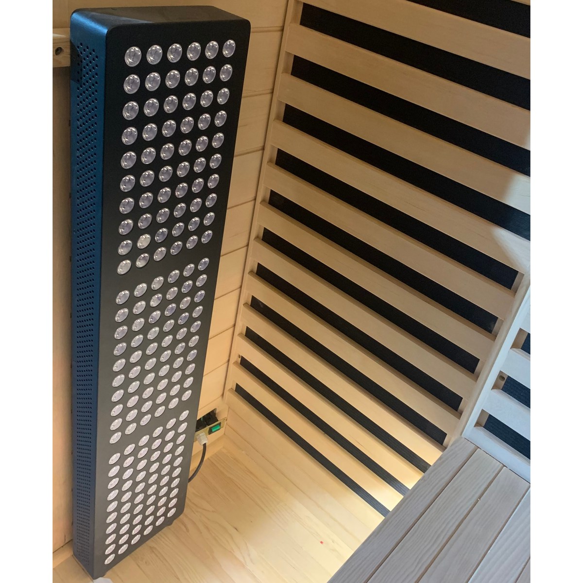 Blisspod Bergen 2-Person Full-Spectrum Infrared Sauna with Red-Light Panel