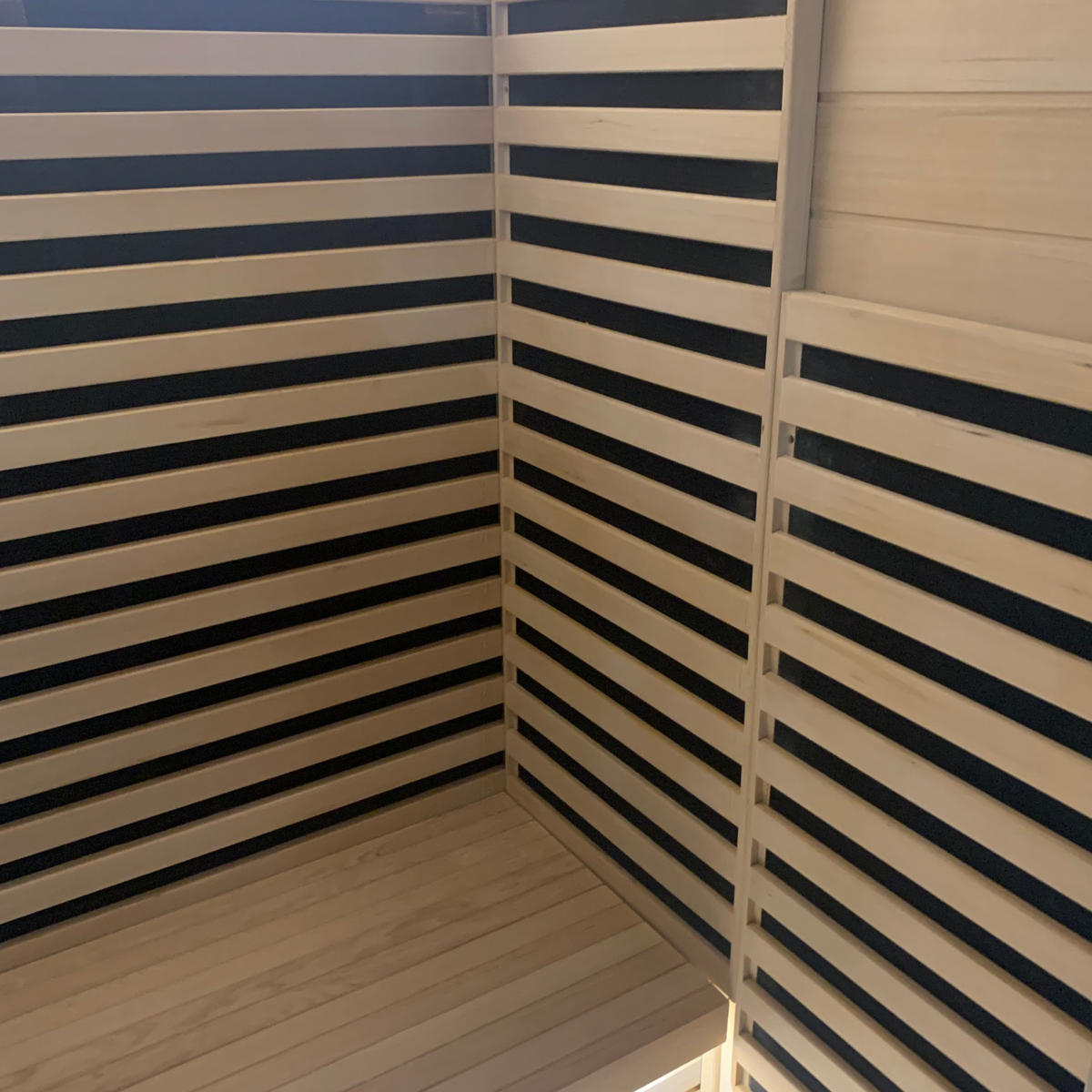 Blisspod Bergen 2-Person Full-Spectrum Infrared Sauna with Red-Light Panel