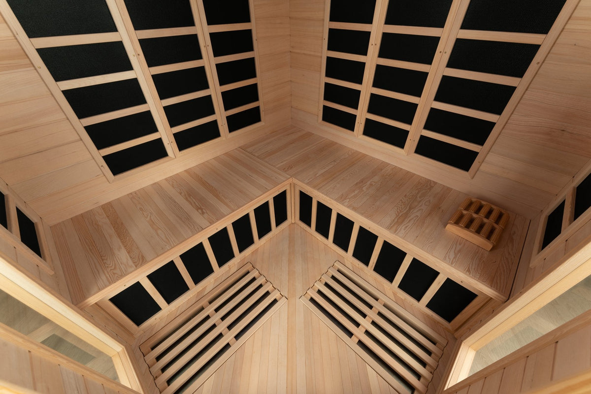 Blisspod Vienna 4–5 Person Far-Infrared Corner Sauna