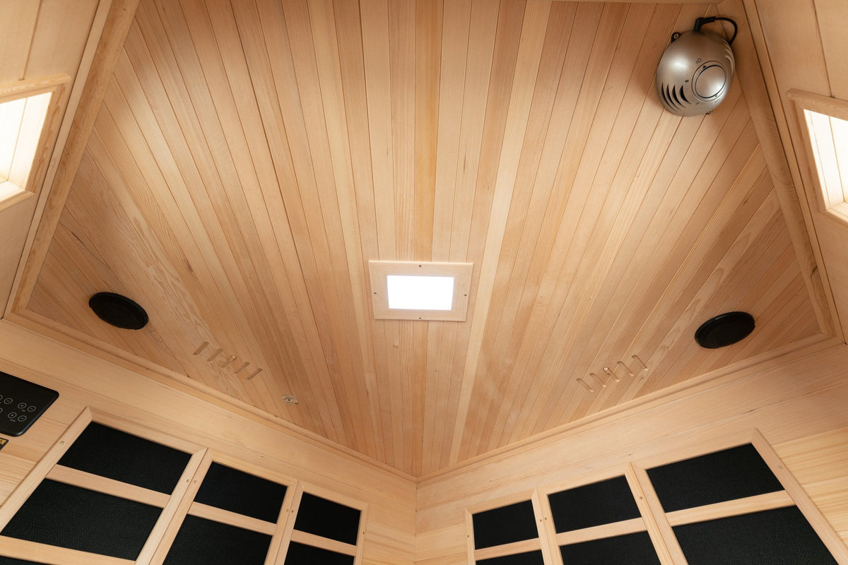 Blisspod Vienna 4–5 Person Far-Infrared Corner Sauna