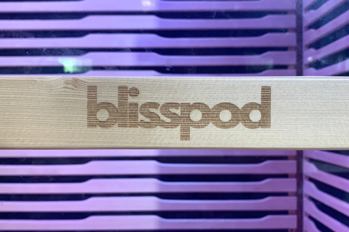 Blisspod Helsinki 2-Person Full-Spectrum Infrared Sauna with Red-Light Panel