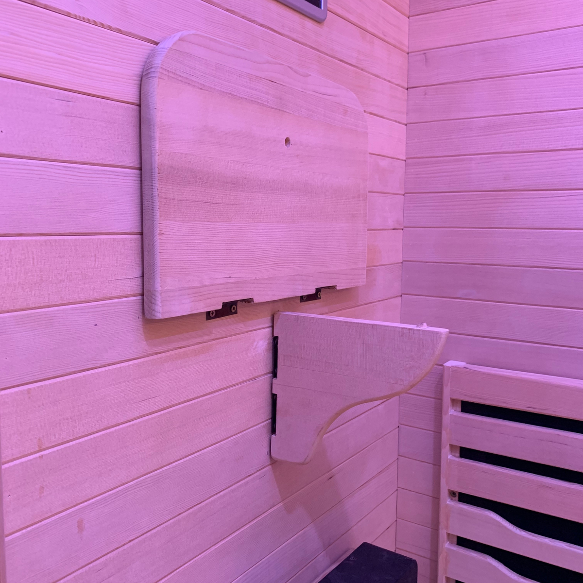 Blisspod Helsinki 2-Person Full-Spectrum Infrared Sauna with Red-Light Panel