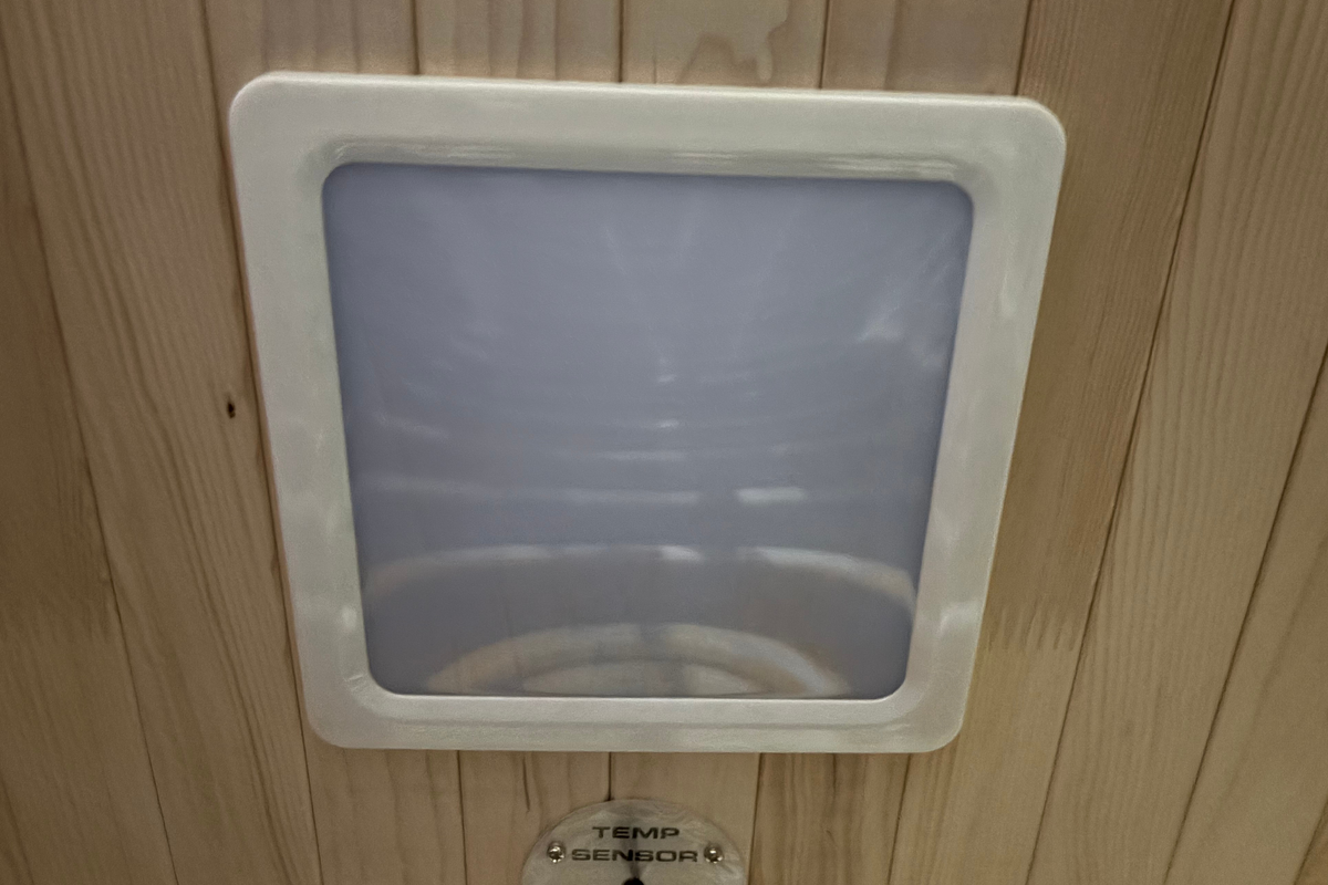 Blisspod Malmo 2-Person Infrared Sauna with Red-Light Panel