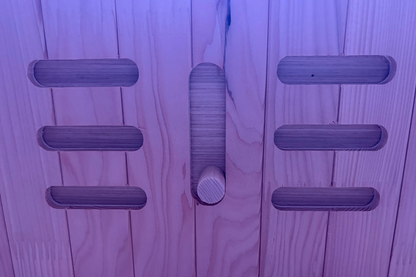 Blisspod Malmo 2-Person Infrared Sauna with Red-Light Panel